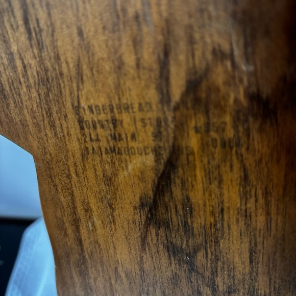 5/$25 Handcrafted Teal Star Wall Decor 10.5” Stool Knob Hanger Nova Scotia - Picture 4 of 5